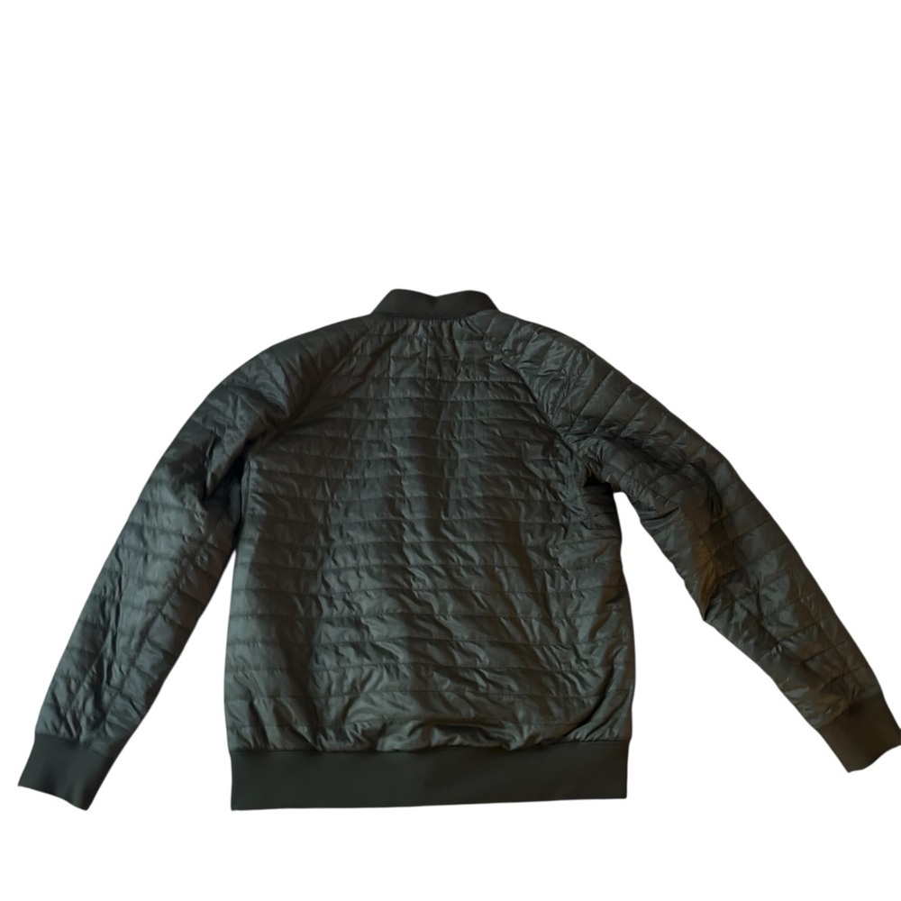 Lululemon Switch Over Bomber Jacket Dark Olive Mens Small - Picture 9 of 15
